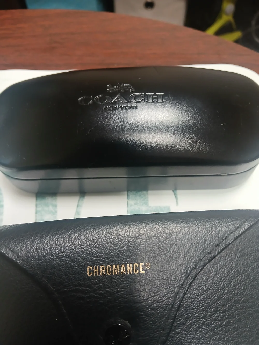 Coach, Ray Ban and Nicole Miller New York Black Eyewear Case Set